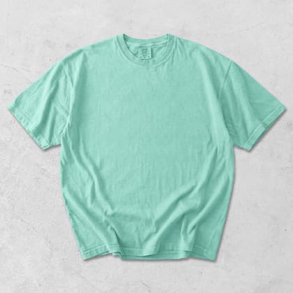 Comfort Colors® 1717 Flat Lay on White mockup