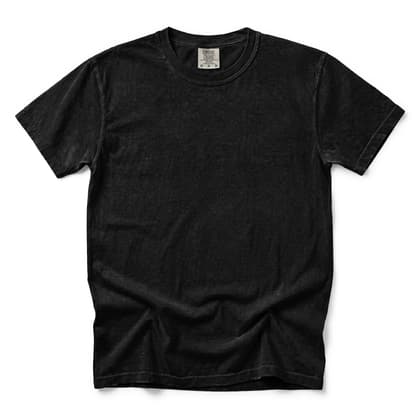 Comfort Colors® 1717 — Flat Lay, 12 Scenes mockup in Black