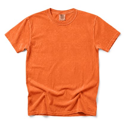 Comfort Colors® 1717 — Flat Lay, 12 Scenes mockup in Burnt Orange