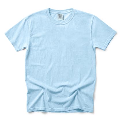 Comfort Colors® 1717 — Flat Lay, 12 Scenes mockup in Chambray