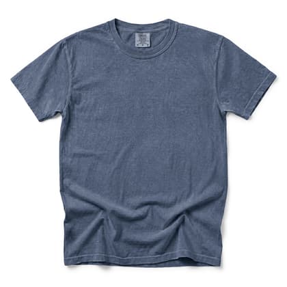 Comfort Colors® 1717 — Flat Lay, 12 Scenes mockup in Denim