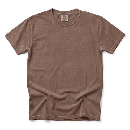 Comfort Colors® 1717 — Flat Lay, 12 Scenes mockup in Espresso