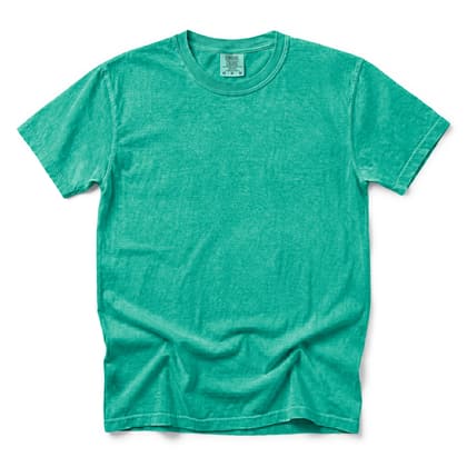 Comfort Colors® 1717 — Flat Lay, 12 Scenes mockup in Island Green