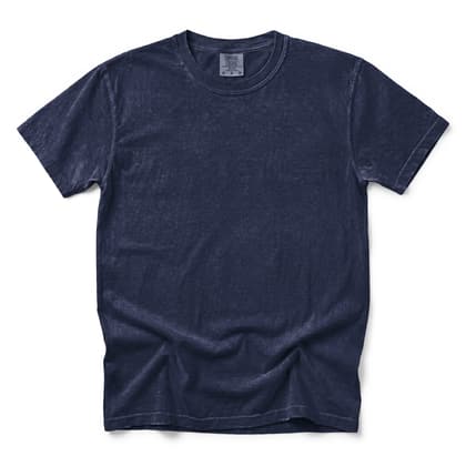 Comfort Colors® 1717 — Flat Lay, 12 Scenes mockup in Navy