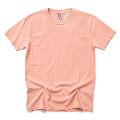 Comfort Colors® 1717 — Flat Lay, 12 Scenes mockup in Peachy