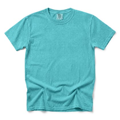 Comfort Colors® 1717 — Flat Lay, 12 Scenes mockup in Seafoam