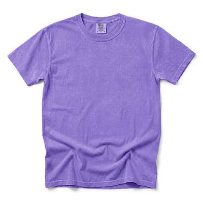 Comfort Colors® 1717 — Flat Lay, 12 Scenes mockup in Violet