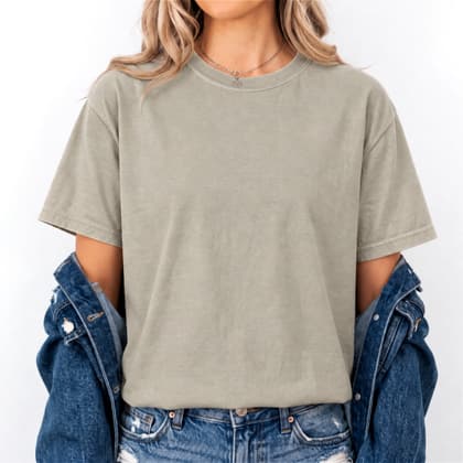 Comfort Colors® 1717 Worn by a Model mockup